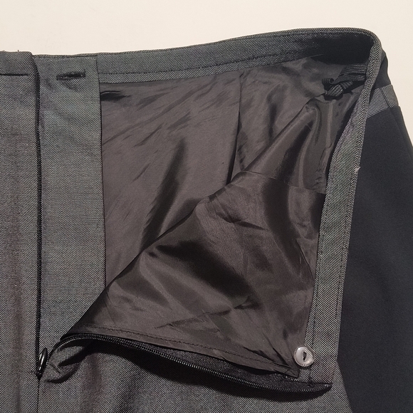 Marks & Spencer Women's 14 Black & Grey Pencil Skirt - Picture 6 of 9